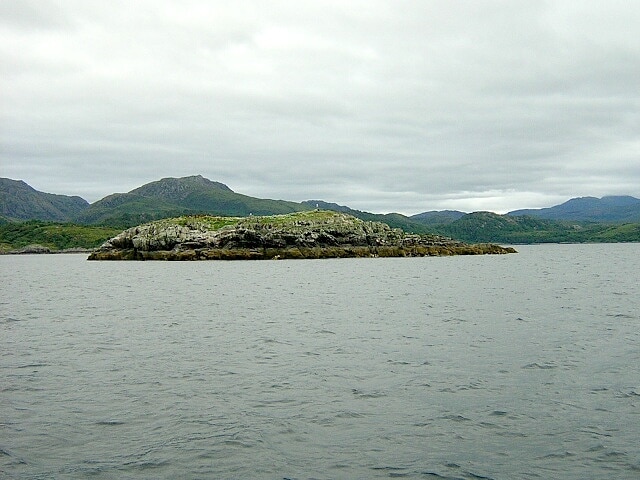 Glas Eilean in Loch Gairloch.