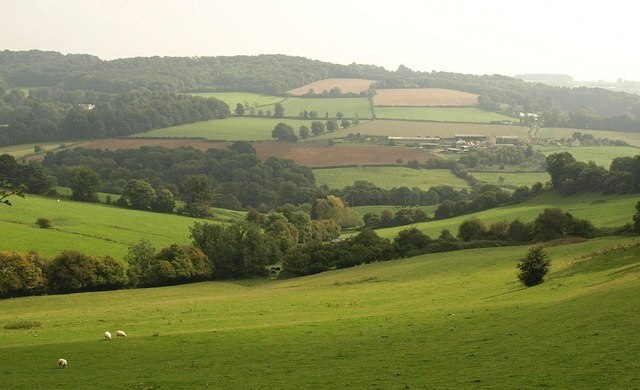 Foto „Whiteshill and Ruscombe“ von Derek Harper (CC BY-SA)/zugeschnittenes Original