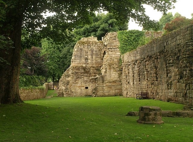 Culross Abbey Part of the abbey ruins at Culross. This shows the lay brothers accommodation at the southwest side of the cloister.