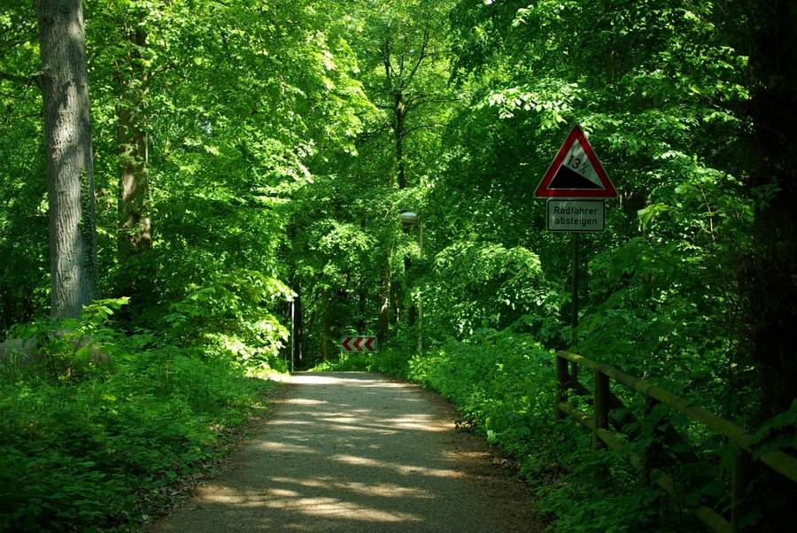 Bergab, Ralswiek