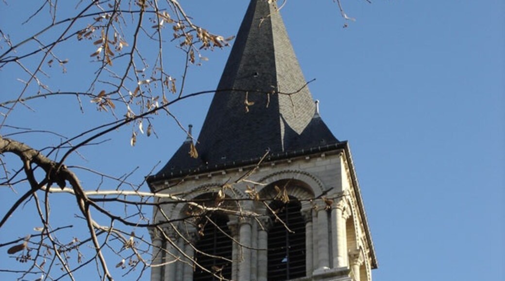 Saint-Germain-des-Pres kloster, Paris, Frankrike