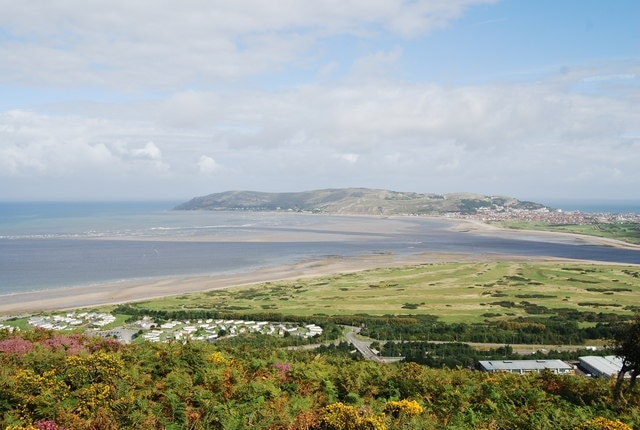Conwy Sands from Conwy Mountain