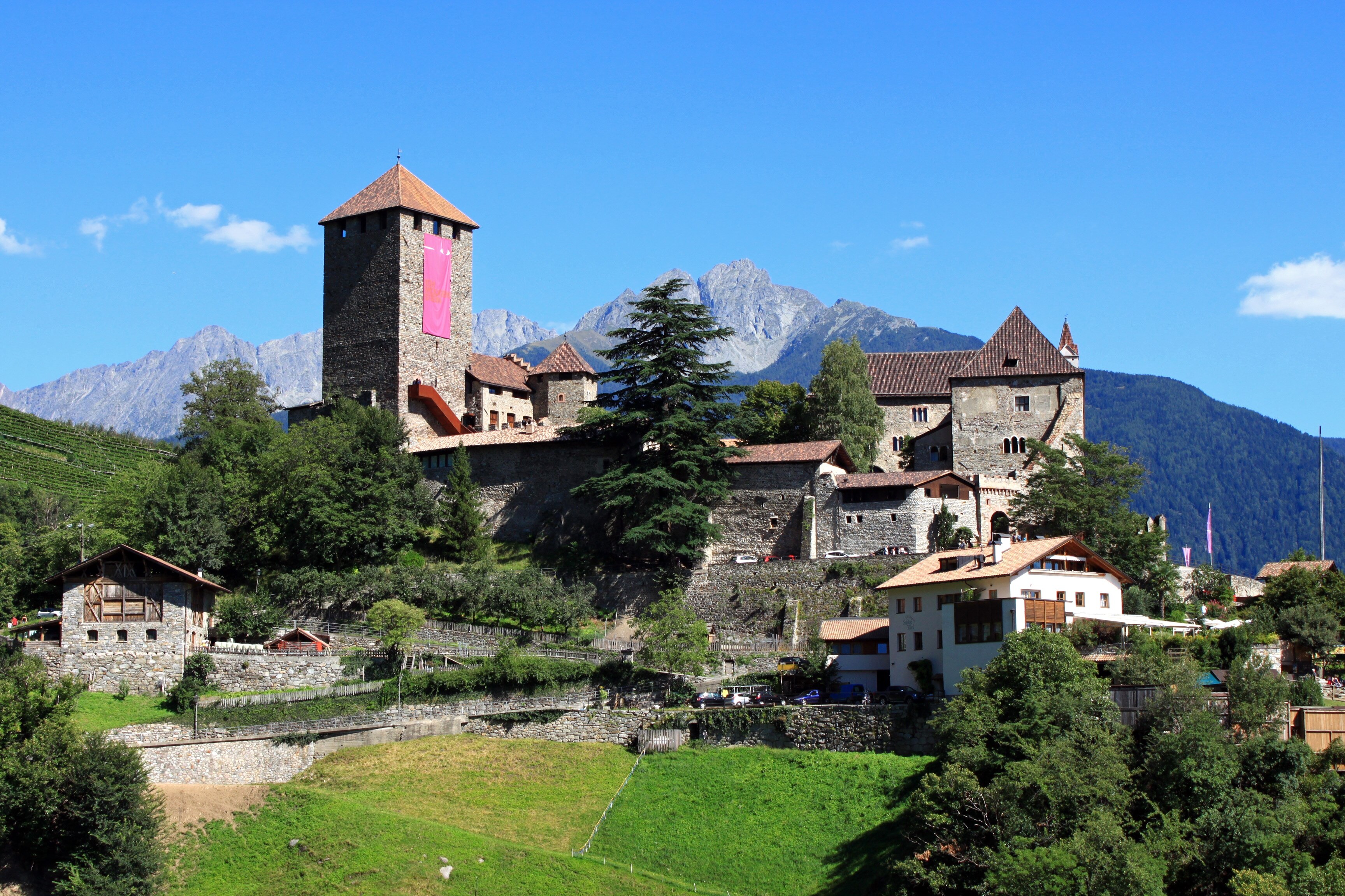 Schloss Tirol, Dorf Tirol, Trentino-Südtirol, Italien