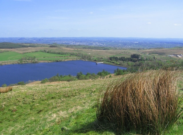 Camphill Reservoir Looking towards Beith.