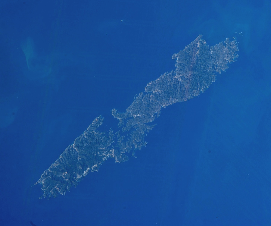 Tsushima Island, located in Nagasaki Prefecture, Japan.