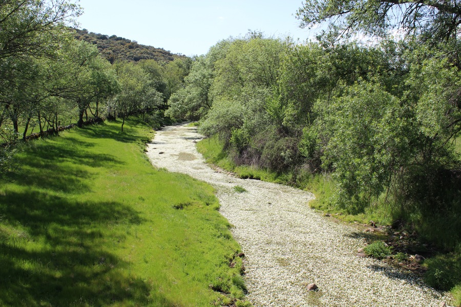 Vista de la Garganta Torinas, provincia de Toledo.