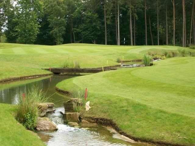 Woburn - Marquess' Course Approaching the green at the 12th hole