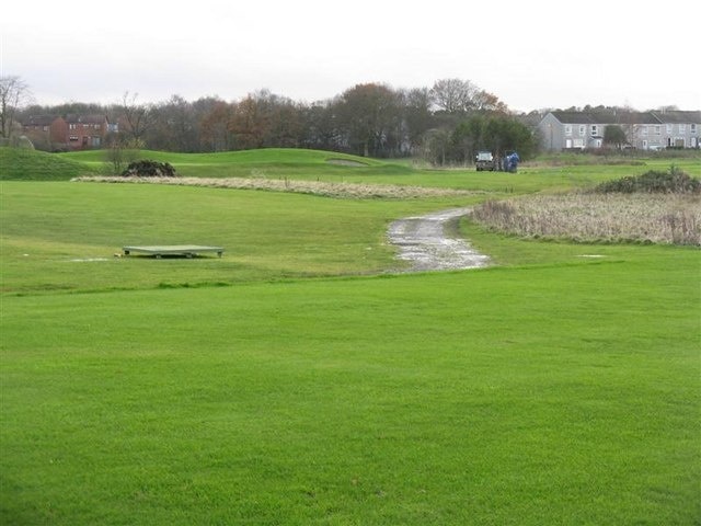 Pumpherston Golf Course Very wet after much rain.