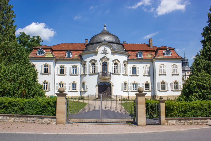 Weißes Schloss (White castle) in Jagsthausen