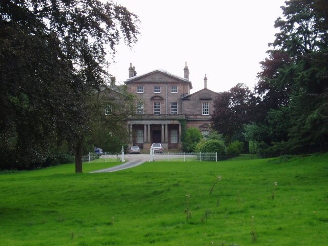 A Palladian villa, built 1758-63, near the village of Sicklinghall, North Yorkshire