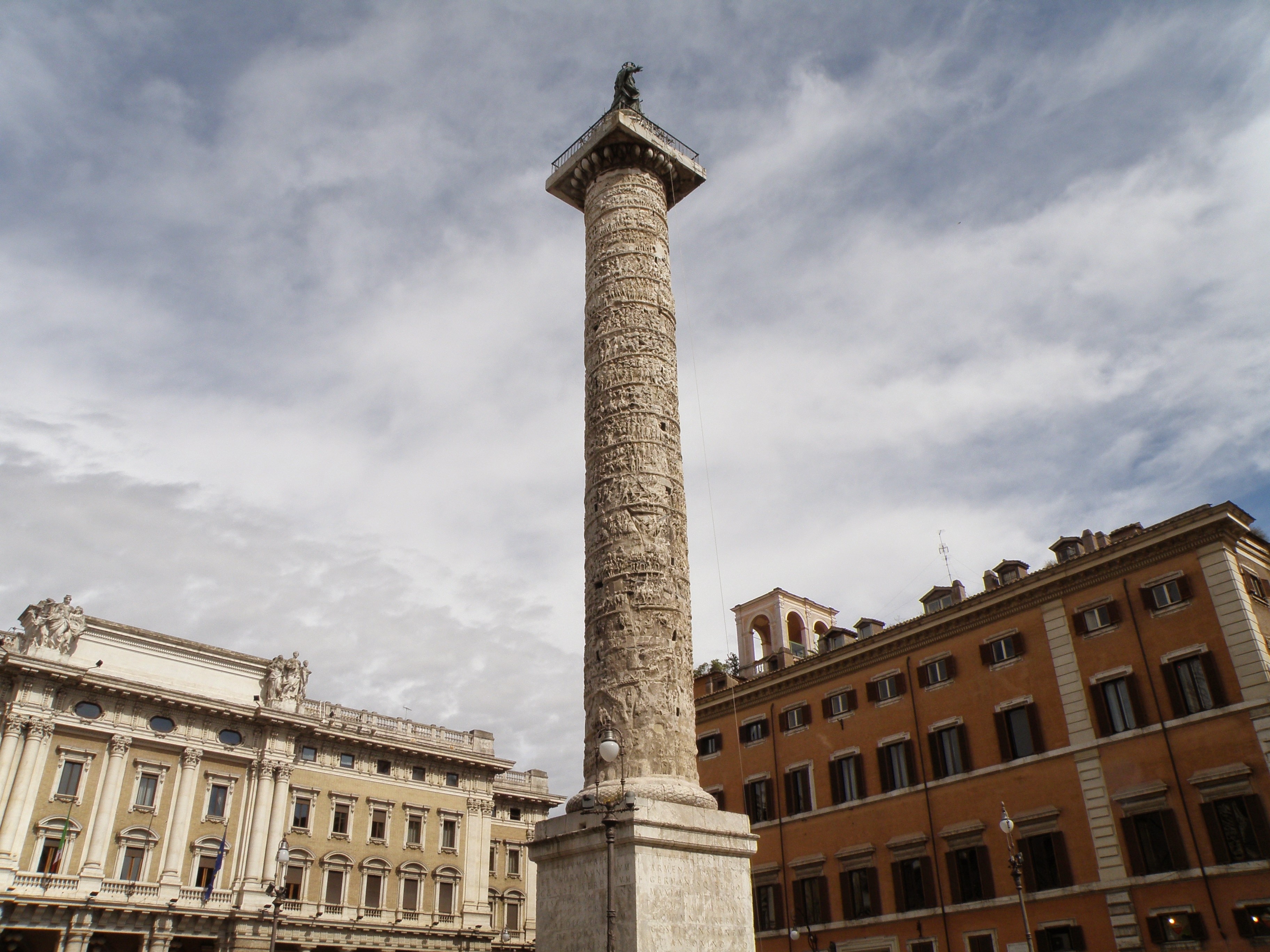 Marcus Aurelius-kolonnen, Rom, Lazio, Italien