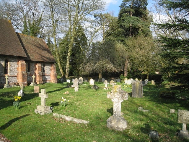 Churchyard Christ Church, Ramsdell.