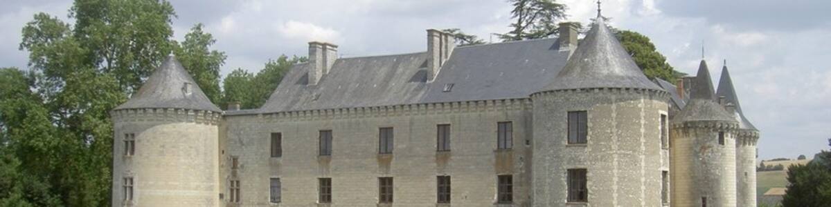 Photo "Château de la Guerche vu du pont - Touraine sud (Val de Loire)" by Cdlg (page does not exist) (Creative Commons Attribution-Share Alike 3.0) / Cropped from original