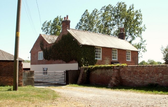 The farmhouse at Byes Farm