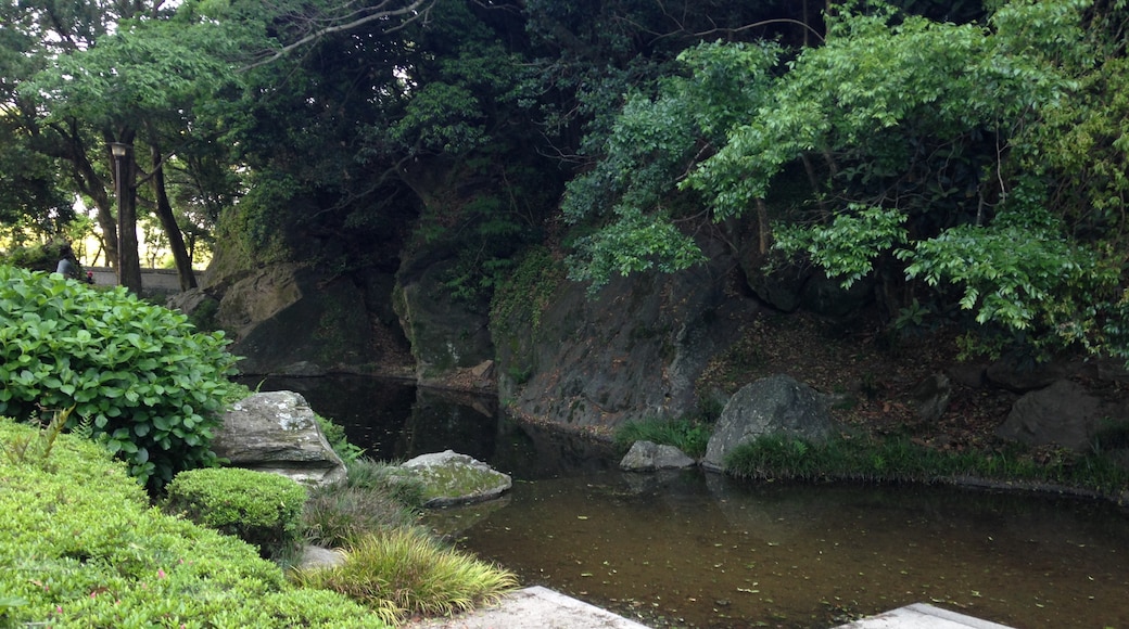ภาพ "สวน Tokushima Central Park" โดย そらみみ (CC BY-SA) / ตัดภาพจากขนาดต้นฉบับ