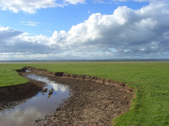"Burgh by Sands"-foto av Andrew Smith (CC BY-SA) / Urklipp från original