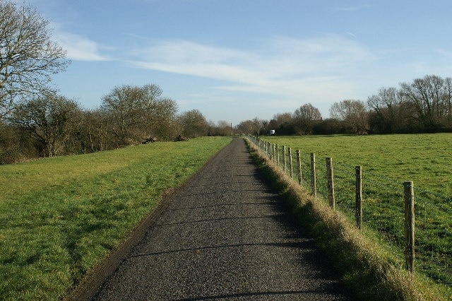 Merry Lane along the River Brue.