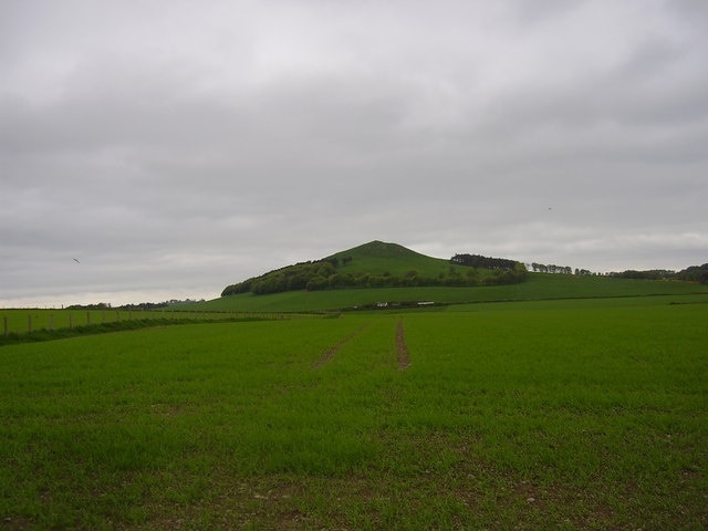 North of Annieston Grange A freshly planted field at the northern reaches of a rough road leading from the A72 near Symington. Annieston is now part of another, nearby farm as is the case with many farms in southern Scotland.