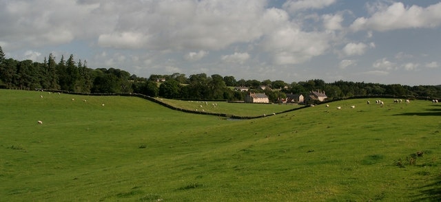 Steel Fields above the hamlet of Steel.