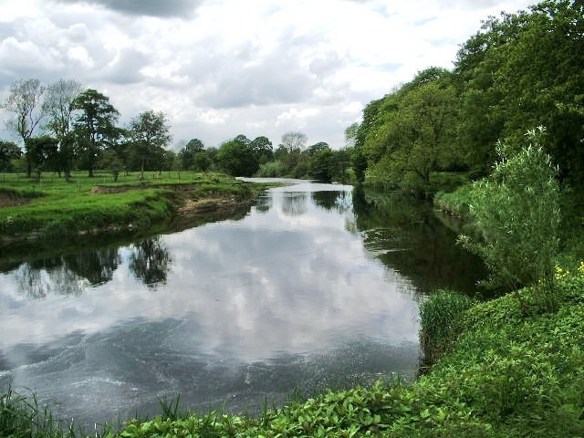 River Ribble south of Grindleton