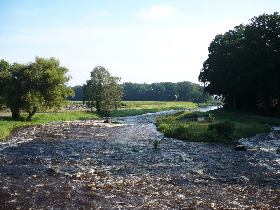 Reißende Strömung