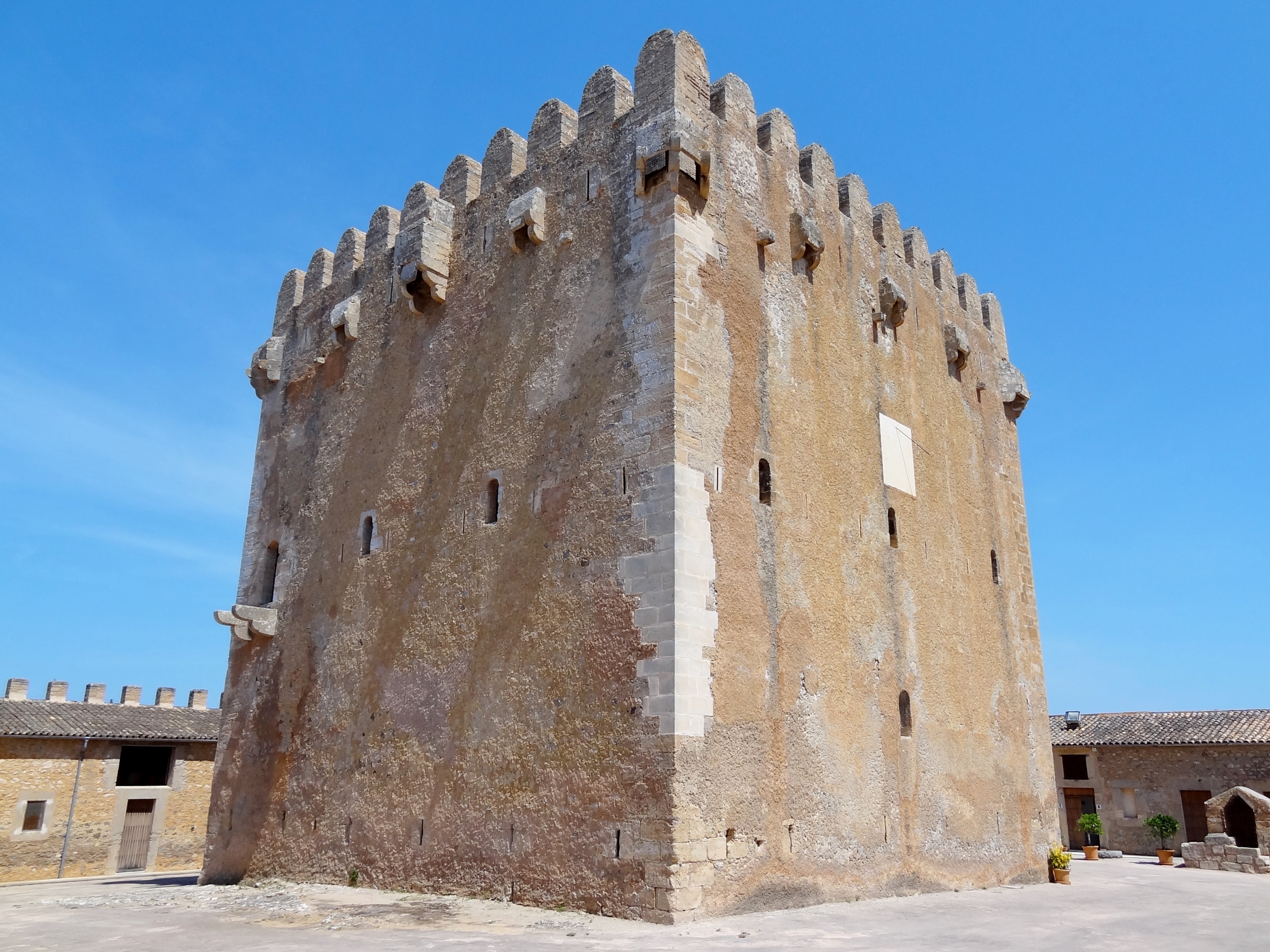 Westecke des Torre de Canyamel, Gemeinde Capdepera, Mallorca, Spanien