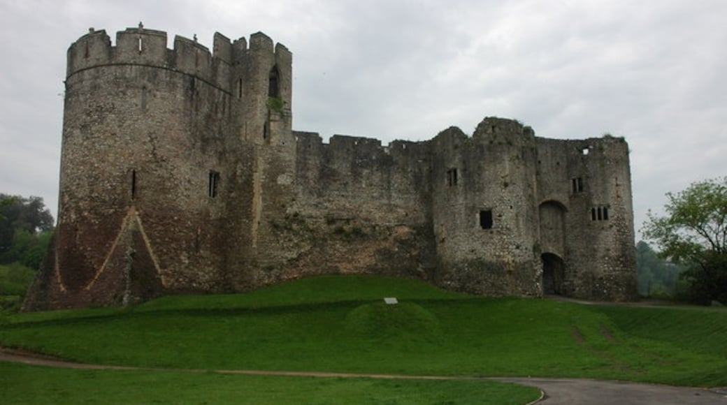 Photo "Chepstow Castle" by Philip Halling (CC BY-SA) / Cropped from original