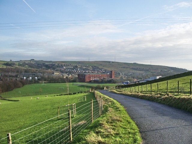 View of Whitworth from Cock Hall