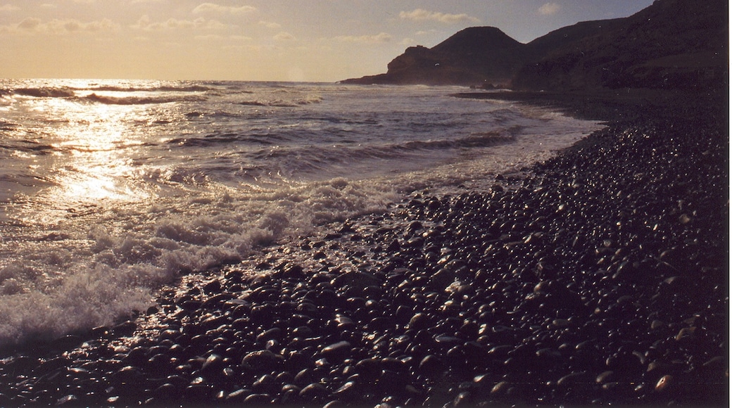 "Playa de las Negras"-foto av Eduardo Manchon (CC BY-SA) / Urklipp från original