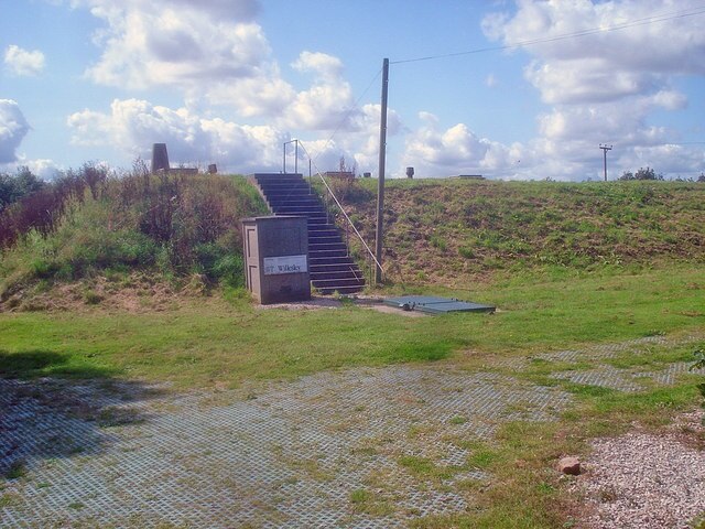 Willesley Reservoir Severn Trent reservoir on the top of the small hill near Park Farm. Can you spot the trig point? Yes, they appear to have rebuilt it on top of the reservoir. I wonder if the spot height has been adjusted.