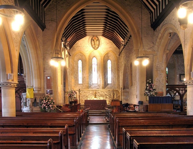 St John the Baptist, Erith, Kent - East end