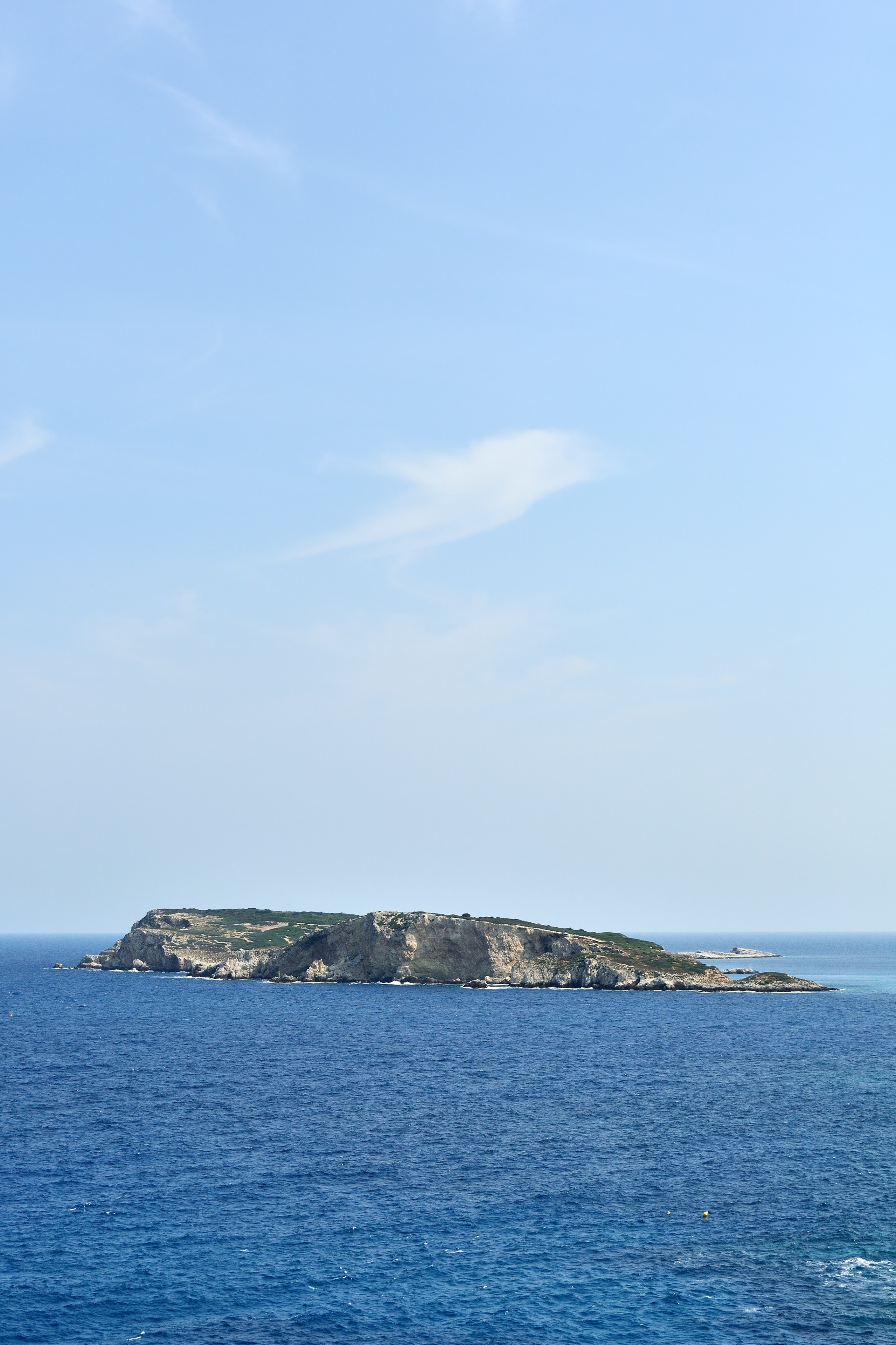 Cretaccio Island from San Domino Island, Tremiti, Foggia, Italy