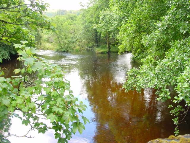 Feochan Mhor and Feochan Bheag. Where the Feochan Mhor or River Nell and the Feochan Bheag meet before flowing into Loch Feochan. There are salmon in the river apparently.