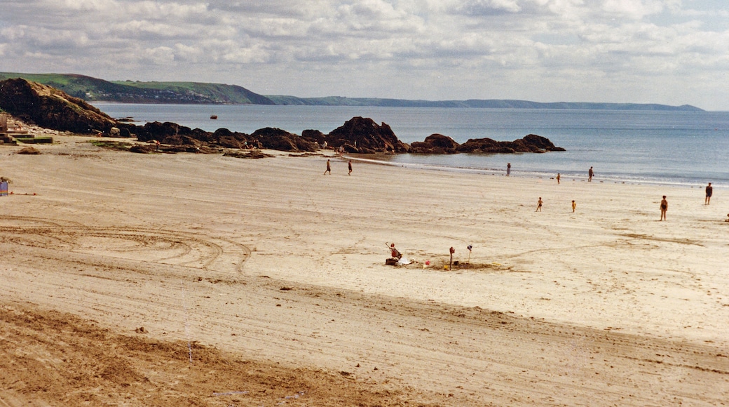 Bildet «Looe Beach» tatt av Ben Brooksbank (CC BY-SA) / originalbilde beskjært