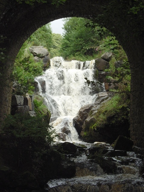 Garrigill Burn. Beneath Low Houses Bridge on the Garrigill to Alston road.