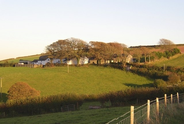 Lords Park Farm, Llansteffan One of two farms owned by the National Trust down a little lane on which there is a car park.