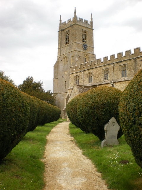 St Peter & St Paul Church, Long Compton, Path