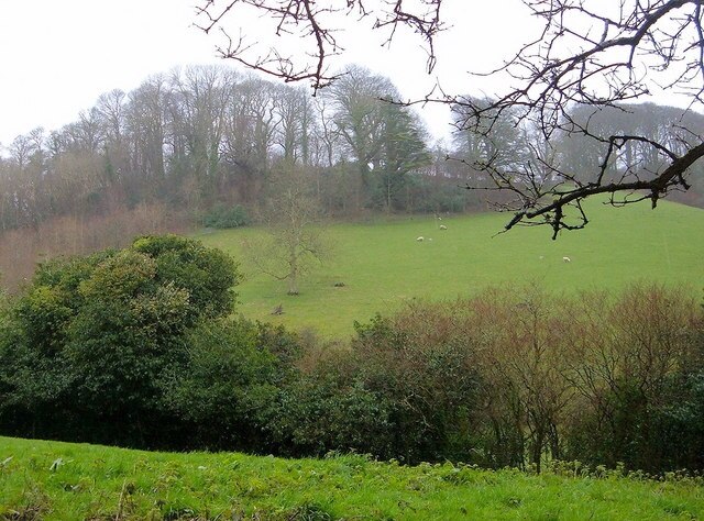 View across Valley from Morval Churchyard