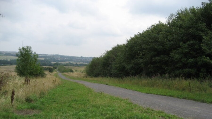 Photo "Disused Bowes Railway. Council has spent money surfacing this former railway trackbed for leisure purposes. Taken outside Kibblesworth it looks east leading down to the River Team." by Chris Heaton (Creative Commons Attribution-Share Alike 2.0) / Cropped from original