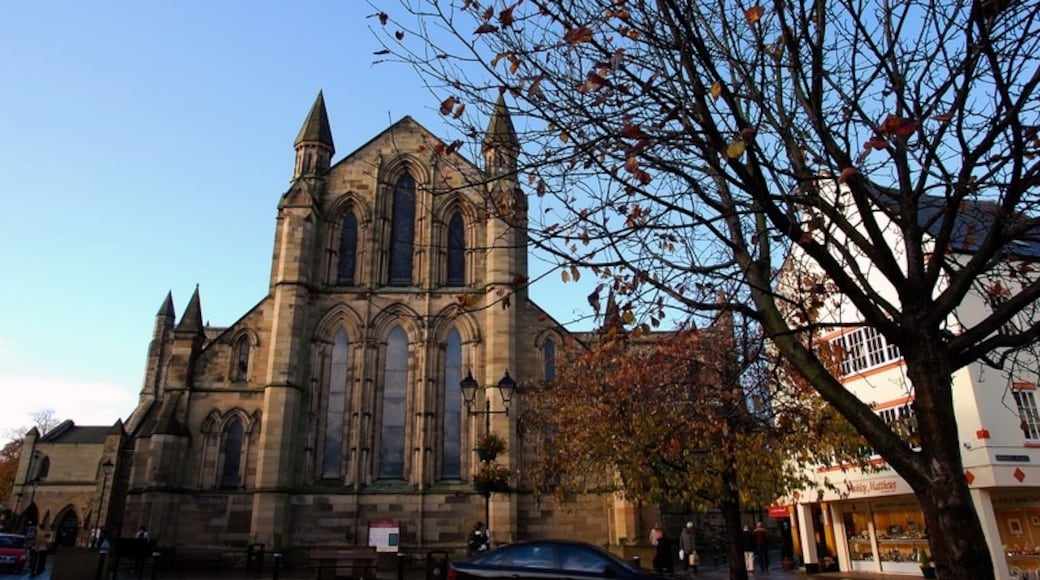 Photo "Hexham Abbey" by somaliayaswan (CC BY) / Cropped from original