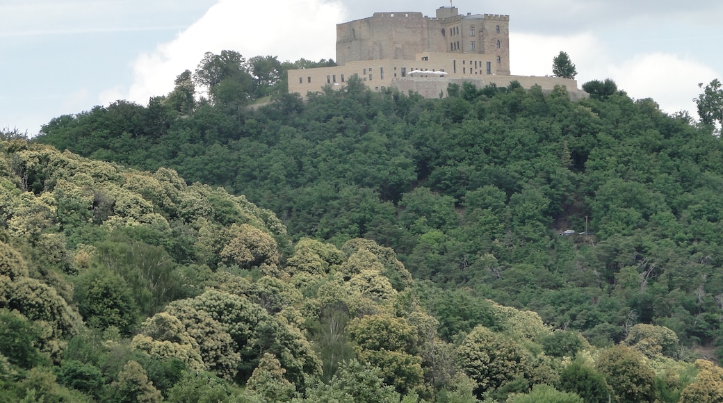 Foto ‘Hambach-kasteel’ van Dr. Manfred Holz (CC BY-SA) / bijgesneden versie van origineel