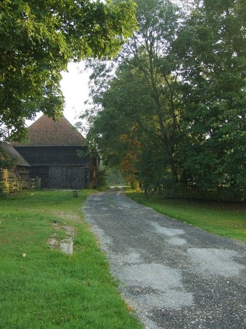 Old barn near Rayne Hall