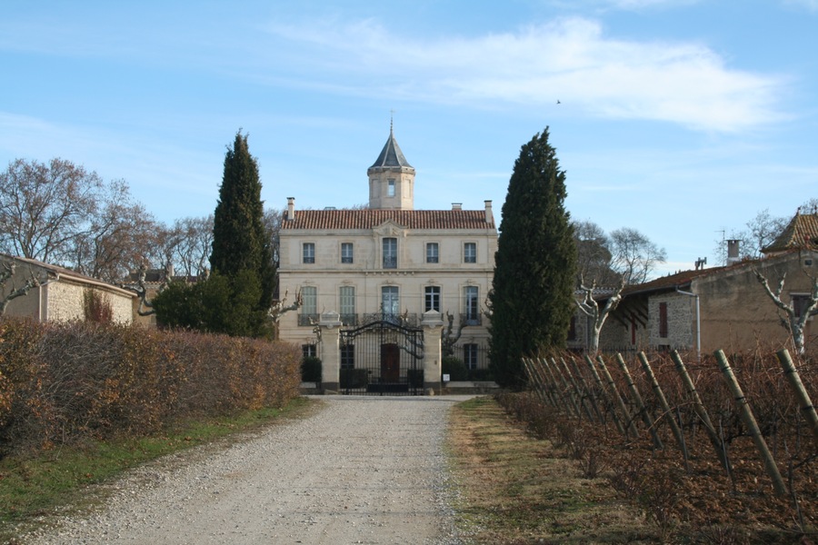 Servian (Hérault) - château de Sainte-Rose.
