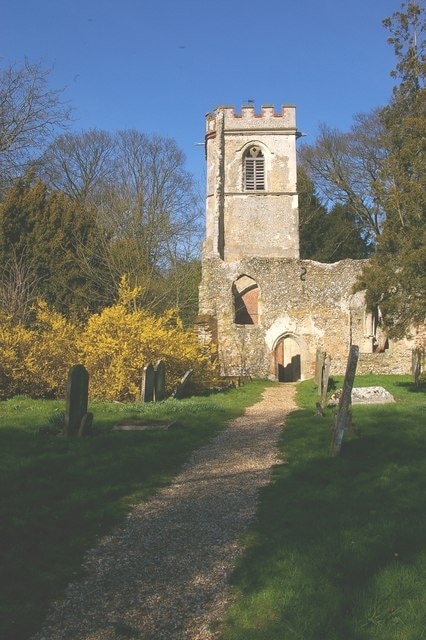 Billede "Ayot St Lawrence" af Julian Osley (CC BY-SA) / beskåret fra det originale billede