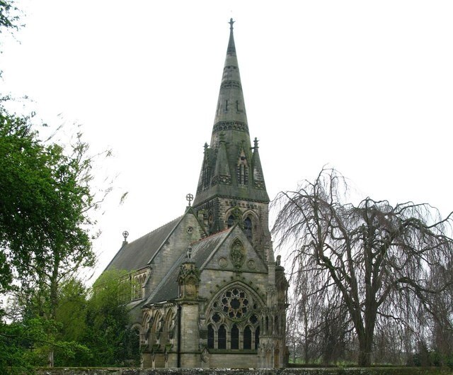 "Newby med Mulwith"-foto av David Rogers (CC BY-SA) / Urklipp från original