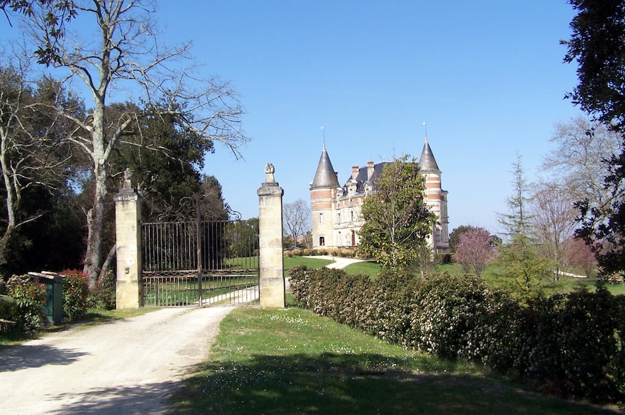 Château de Rayne-Vigneau in Bommes (Gironde, France)