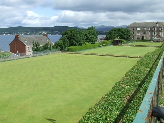 The Gourock Bowling Club There are three greens at the club on Barhill Road.