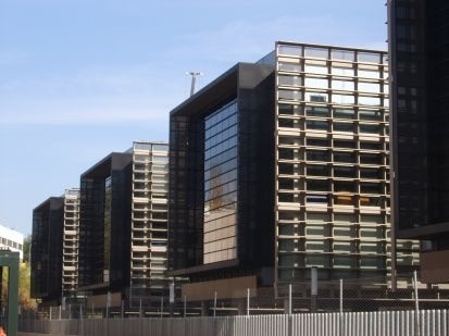 Picture of the Clarive office park in Alcobendas, Spain