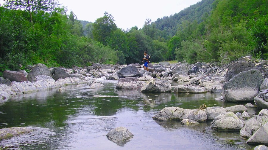 Photo "Pesca nel fiume Trebbia" by nardi1987 (Creative Commons Attribution 3.0) / Cropped from original