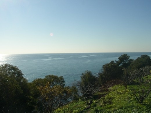 Panorama sul mare